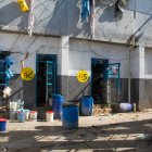 AME5001. PUERTO PRÍNCIPE (HAITÍ), 03/03/2024.- Fotografía del interior de la Penitenciaria Nacional luego del ataque por parte de bandas armadas, este domingo en Puerto Príncipe (Haití). Al menos una decena de personas murió tras el ataque anoche a la prisión civil de Puerto Príncipe por parte de bandas armadas, que habrían liberado a numerosos delincuentes importantes durante su asalto al presidio. EFE/ Siffroy Clarens