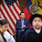 El presidente Daniel Noboa viajó a Estados Unidos y Canadá, donde cumple diferentes actividades desde el viernes 1 de marzo.