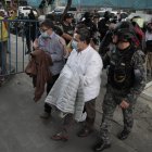 Los detenidos por el caso Purga fueron trasladados hasta la capital.