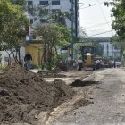 El primer tramo intervenido fue el de la avenida 12 de Octubre hasta la av. 6 de Diciembre.