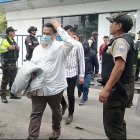 El asambleísta Pablo Muentes salió de la Unidad de Flagrancia