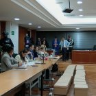 La audiencia se desarrolla en la Corte Nacional de Justicia.