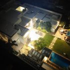 Pablo Muentes fue detenido en su lujosa casa de Samborondón.