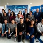 Varios asistentes al taller de electromovilidad en cuestión.