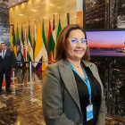 La legisladora Alexandra Castillo.