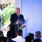 Elvis Amoroso, el presidente del Consejo Nacional Electoral (CNE).