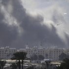 Imagen reciente de un bombardeo israelí en Gaza.