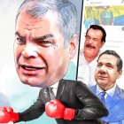 Rafael Correa se ha referido a Pablo Muentes y a Jaime Nebot en sus redes sociales.