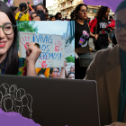 Michelle Calle y María José Machado.