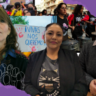 Activistas ecuatorianas en España.