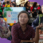 Activistas quiteñas.