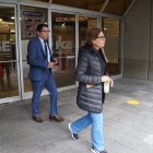 Diligencia. Pasada las 17:00 terminó de rendir la verisión la fiscal provincial del Guayas, Yanina Villagómez.