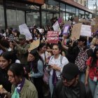 Cientos de mujeres se dieron cita a la marcha.
