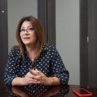 Justicia. Verónica Sarauz dice que tras el asesinado de su esposo, Fernándo Villavicencio, están las altas esferas de la política y de la delincuencia.