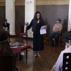 El encuentro se da en el Teatro Nacional Sucre de Quito a propósito del mes de la mujer.