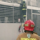 Personal del Cuerpo de Bomberos llegó hasta el lugar.