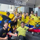 Ecuatorianos se congregan para apoyar a Chito.