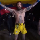 Chito Vera entra al octágono con canción de rapero estadounidense.