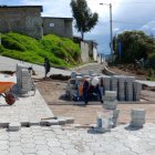 Los trabajos de recuperación se ejecutan una vez que terminó la construcción de aceras en la calle De Las Madreselvas.