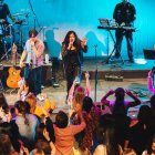 El evento fue animado por la agrupación Red Case y Gabriela Vega como vocalista.