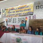 Las niñas demandantes llegaron a Quito este 12 de marzo de 2024.