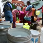 La crisis de agua está llevando a sus habitantes a vivir al límite