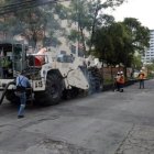 Trabajos. En el norte, sur y valle se realizan intervenciones en las calles.