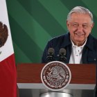 El presidente de México, Andrés Manuel López Obrador, en un diálogo con medios.