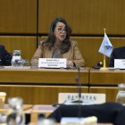 Ghada Waly, directora ejecutivo de la Oficina de las Naciones Unidas para las Drogas,