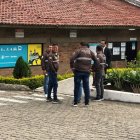 Las oficinas de la EMOV, en Cuenca, fueron allanadas por la fiscalía por presunto caso de corrupción.