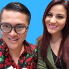 Mauricio Altamirano y Mayra Salazar en una foto del 2017 cuando ella era RRPP un medio de comunicación.