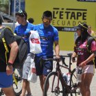 Segundo Navarrete (c) es uno de los competidores de élite en la prueba.