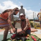 En la Ciudad Mitad del Mundo se realizarán danzas, una peregrinación hacia el Camino del Sol