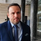 Jorge Acaiturri, del PSC, defiende proyecto de resolución de respaldo a la institucionalidad de la Fiscalía.