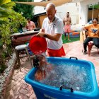 La práctica de la inmersión en hielo entre deportistas es común, pero siempre debe ser guiada por especialistas en el tema de rehabilitación física.