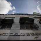 La fachada de la sede del Partido Comunista de Venezuela.