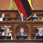 "Nosotros (la Asamblea Nacional) vamos a los casos de connotación nacional", respondió Kronfle al análisis del editorialista de EXPRESO, Martín Pallares,.