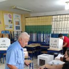 Referencia. Mesa electoral que funcionó el año pasado.