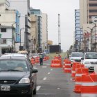 Foto referencial de la avenida Quito en cierre por construcción de aerovía