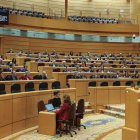 Los legisladores de Hong Kong votan el proyecto de Ley de Salvaguarda de la Seguridad Nacional, también conocido como Artículo 23 de la Ley Fundamental, en el Consejo Legislativo celebrado este martes 19 de marzo de 2024.