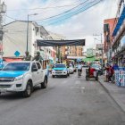 La Libertad. Ayer, los uniformados patrullaron las calles de los cantones.