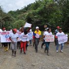 Las comunidades se han venido manifestando