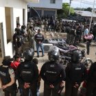 En la zona residencial hay un amplio despliegue policial y militar