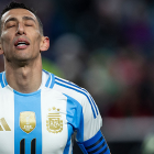 El experimentado jugador de Argentina Ángel Di María está concentrado para los amitosos internacionales