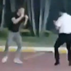 Jorge Guschmer y Antonio Álvarez protagonizaron una pelea.