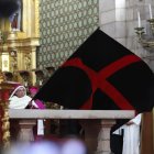 Alfredo José Espinoza, Arzobispo de Quito y Primado de Ecuador, presidió el Arrastre de Caudas.