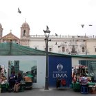 La iglesia de San Francisco en el centro histórico de Lima.