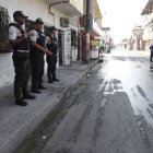 En el lugar donde ocurrió el hecho hubo resguardo policial este domingo
