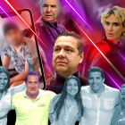 Los rostros de políticos que han trascendido por investigaciones de la Fiscalía o por gestiones relacionadas con escándalos.