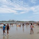 Los turistas disfrutaron del feriado de Semana Santa en General Villamil Playas.